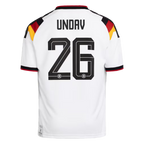 Germany UNDAV #26 Home World Cup 2026 Jersey White Men's