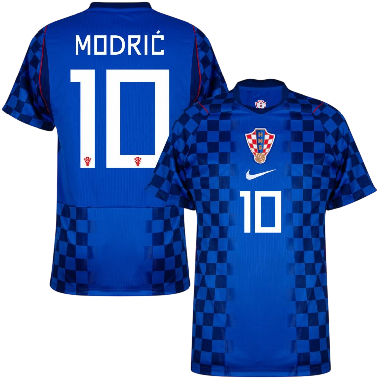 Croatia MODRIĆ #10 Away World Cup 2026 Jersey Blue Men's