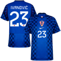 Croatia IVANOVIĆ #23 Away World Cup 2026 Jersey Blue Men's
