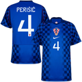 Croatia PERIŠIĆ #4 Away World Cup 2026 Jersey Blue Men's