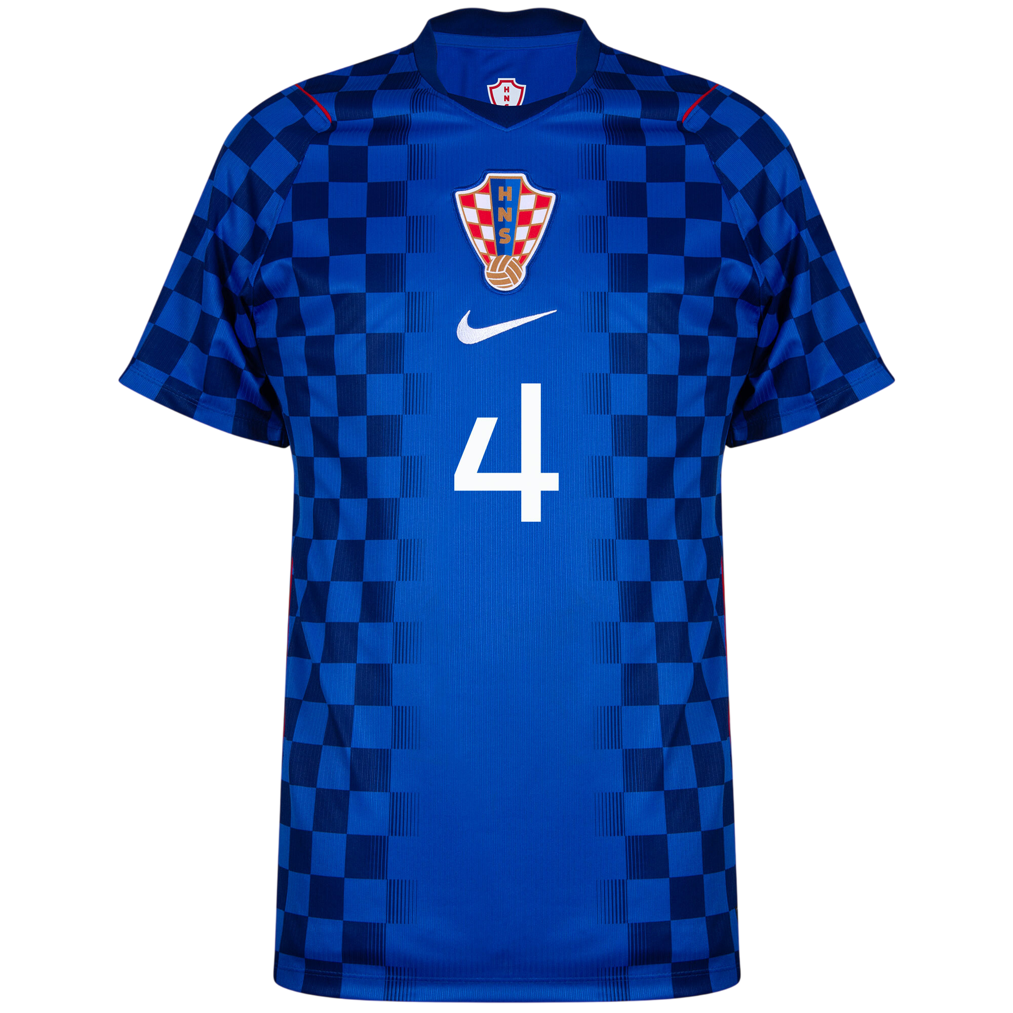 Croatia PERIŠIĆ #4 Away World Cup 2026 Jersey Blue Men's