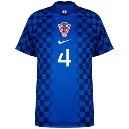 Croatia PERIŠIĆ #4 Away World Cup 2026 Jersey Blue Men's