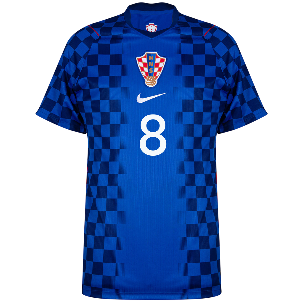 Croatia KOVAČIĆ #8 Away World Cup 2026 Jersey Blue Men's