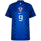 Croatia KRAMARIĆ #9 Away World Cup 2026 Jersey Blue Men's