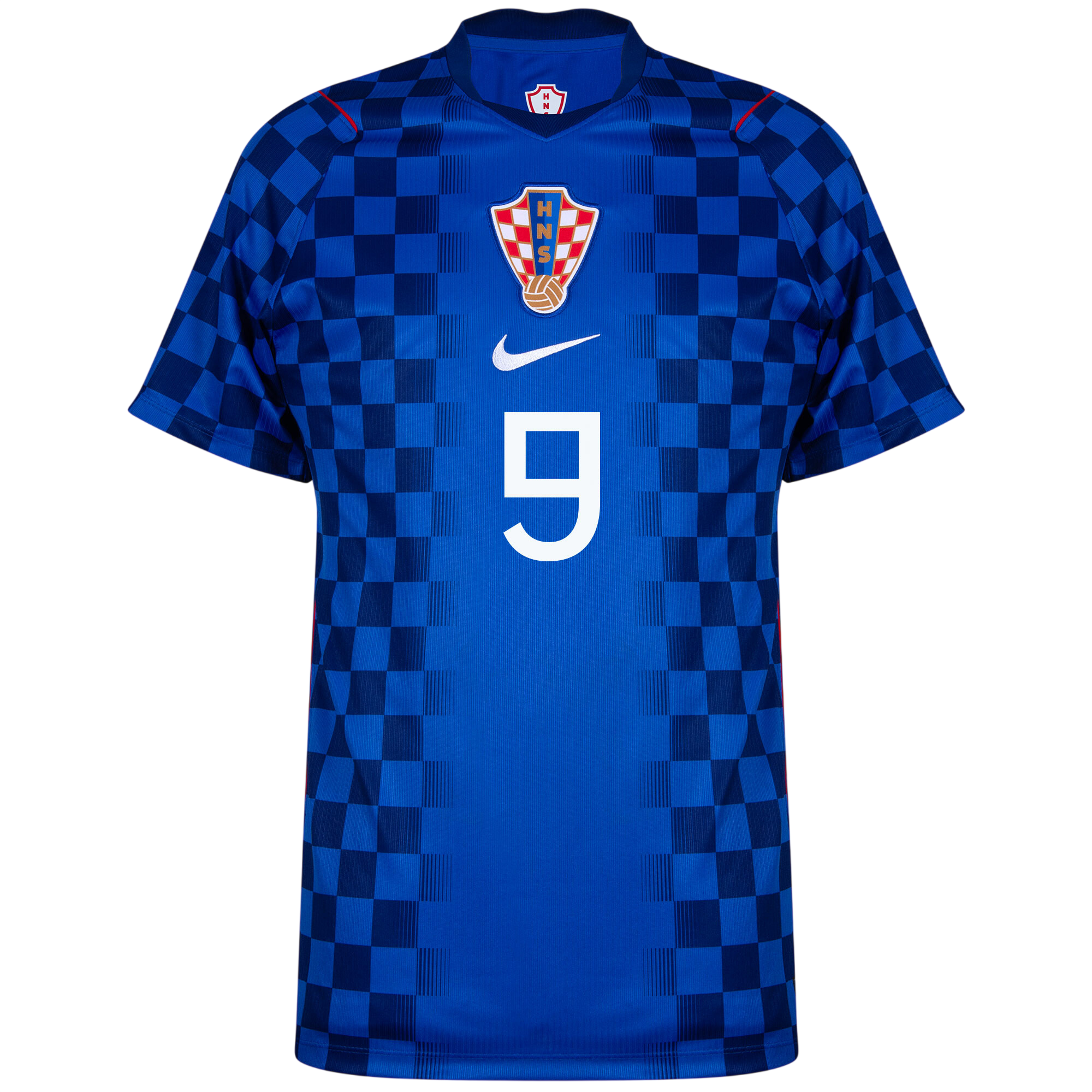Croatia KRAMARIĆ #9 Away World Cup 2026 Jersey Blue Men's
