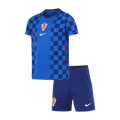Croatia Away World Cup 2026 Kit Blue Kids