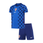 Croatia Away World Cup 2026 Kit Blue Kids
