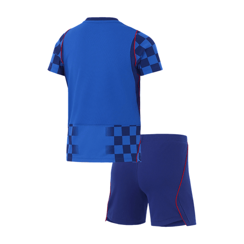 Croatia Away World Cup 2026 Kit Blue Kids