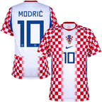 Croatia MODRIĆ #10 Home World Cup 2026 Jersey Red & White Men's