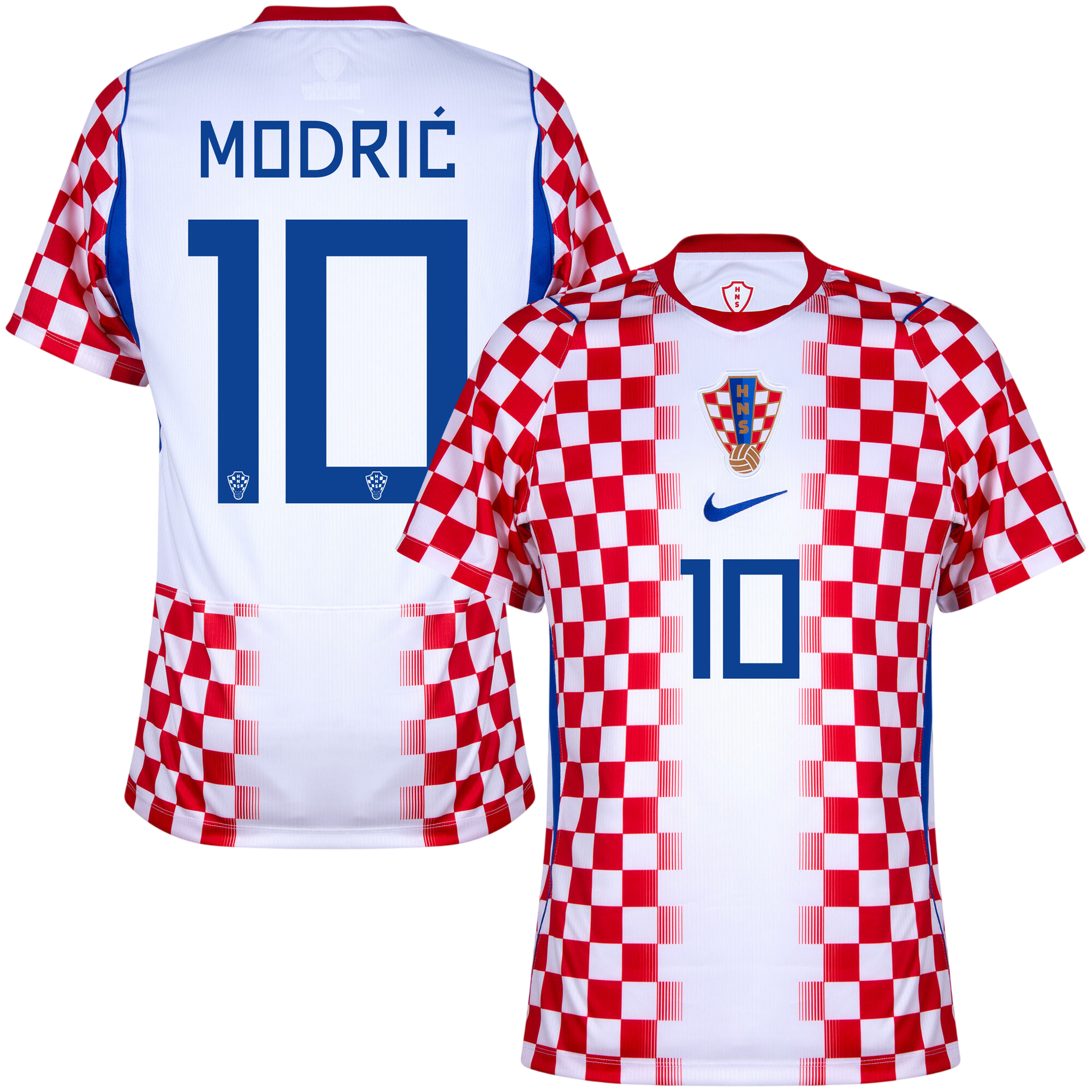 Croatia MODRIĆ #10 Home World Cup 2026 Jersey Red & White Men's