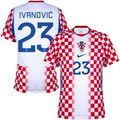 Croatia IVANOVIĆ #23 Home World Cup 2026 Jersey Red & White Men's