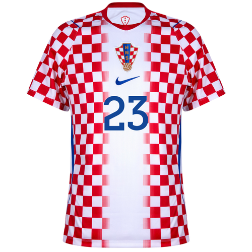 Croatia IVANOVIĆ #23 Home World Cup 2026 Jersey Red & White Men's