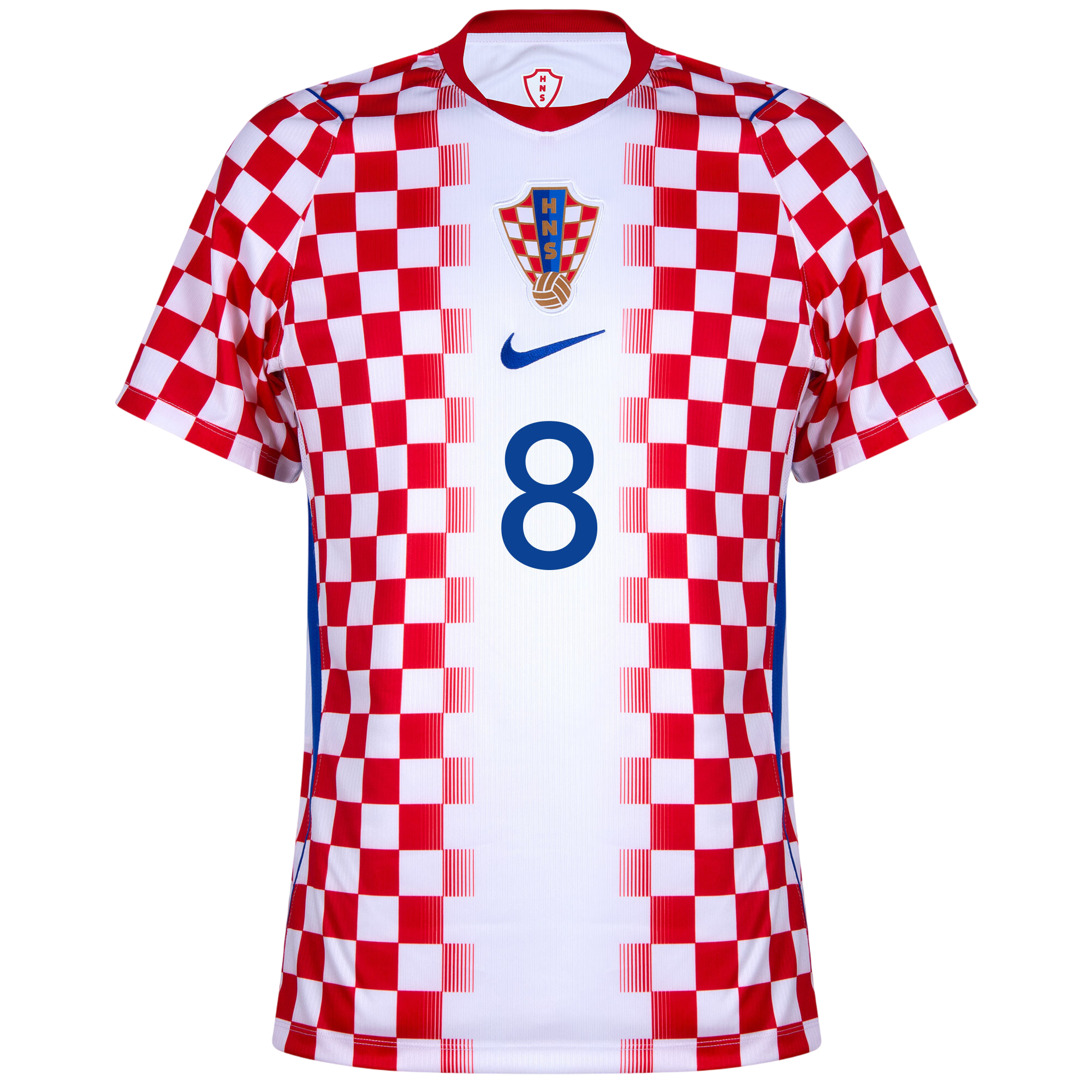Croatia KOVAČIĆ #8 Home World Cup 2026 Jersey Red & White Men's