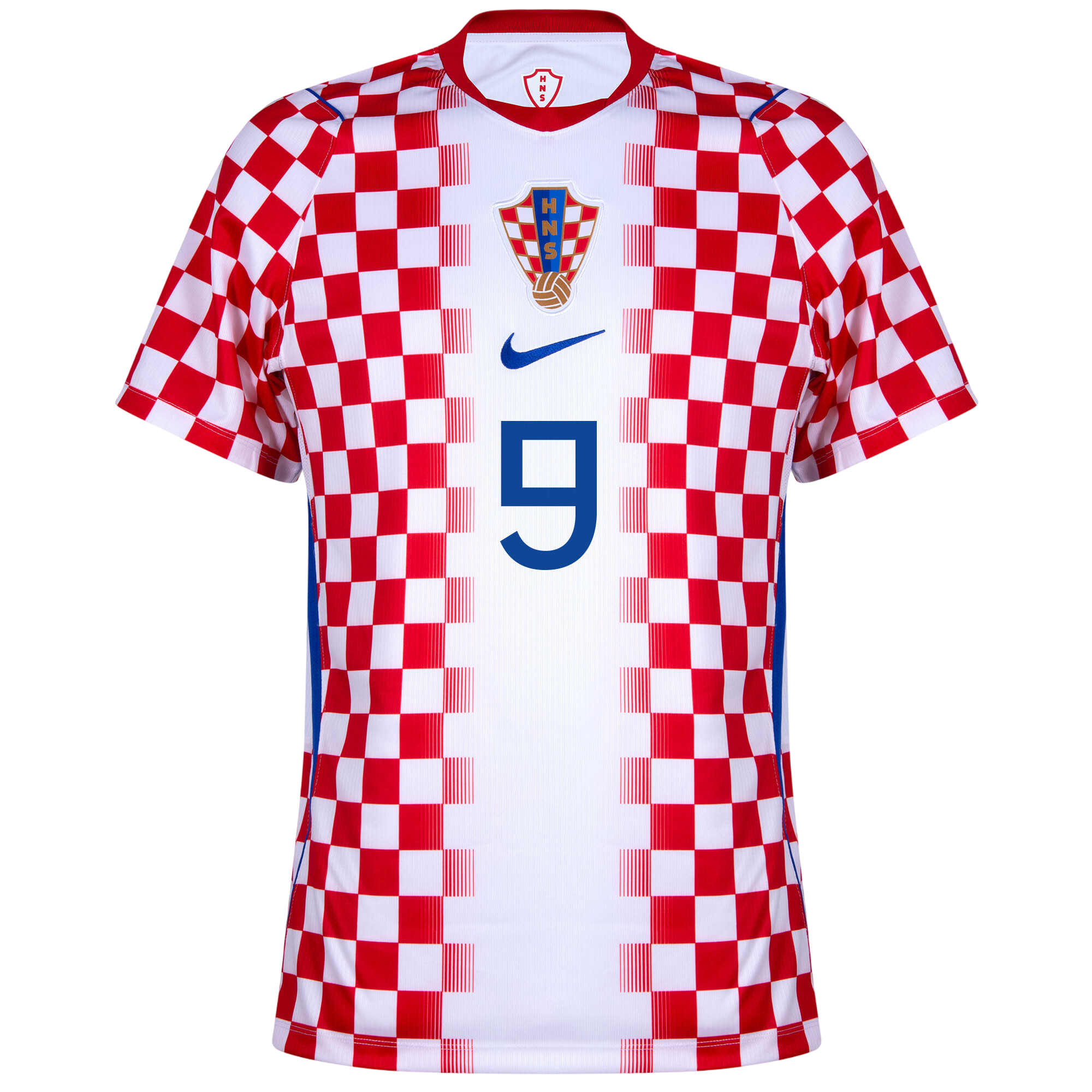 Croatia KRAMARIĆ #9 Home World Cup 2026 Jersey Red & White Men's