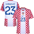 Croatia IVANOVIĆ #23 Home World Cup 2026 Jersey Player's Version Red & White Men's