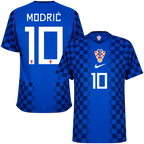 Croatia MODRIĆ #10 Away World Cup 2026 Jersey Player's Version Blue Men's