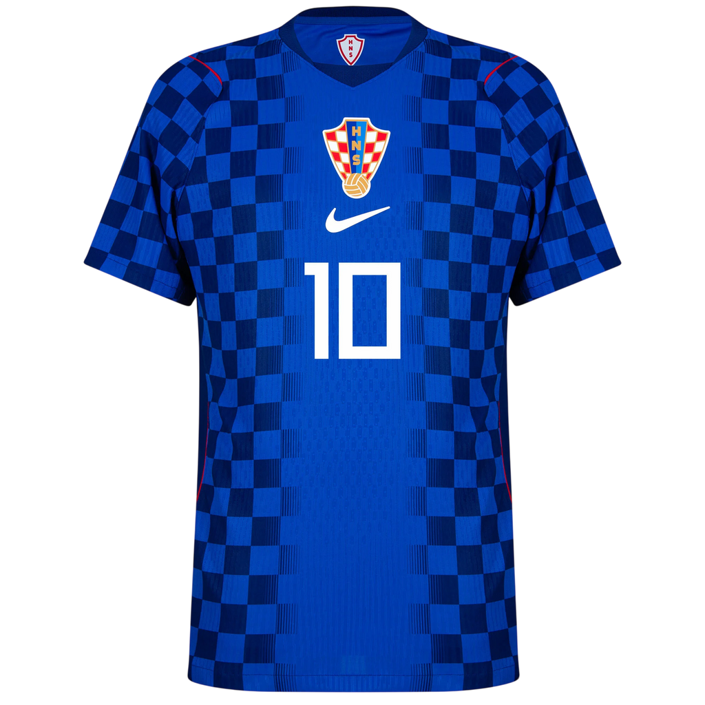 Croatia MODRIĆ #10 Away World Cup 2026 Jersey Player's Version Blue Men's