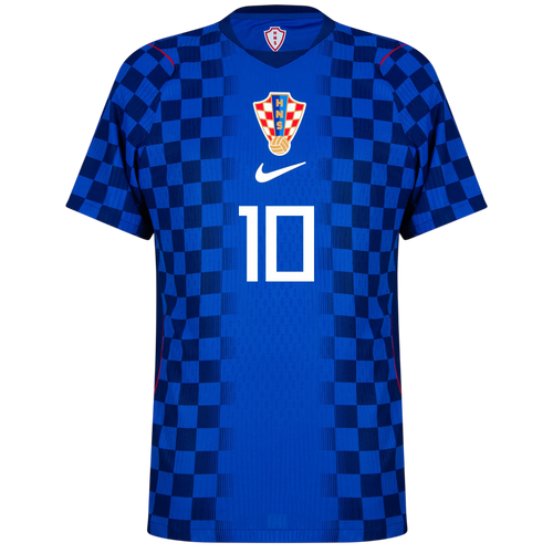 Croatia MODRIĆ #10 Away World Cup 2026 Jersey Player's Version Blue Men's