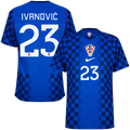 Croatia IVANOVIĆ #23 Away World Cup 2026 Jersey Player's Version Blue Men's