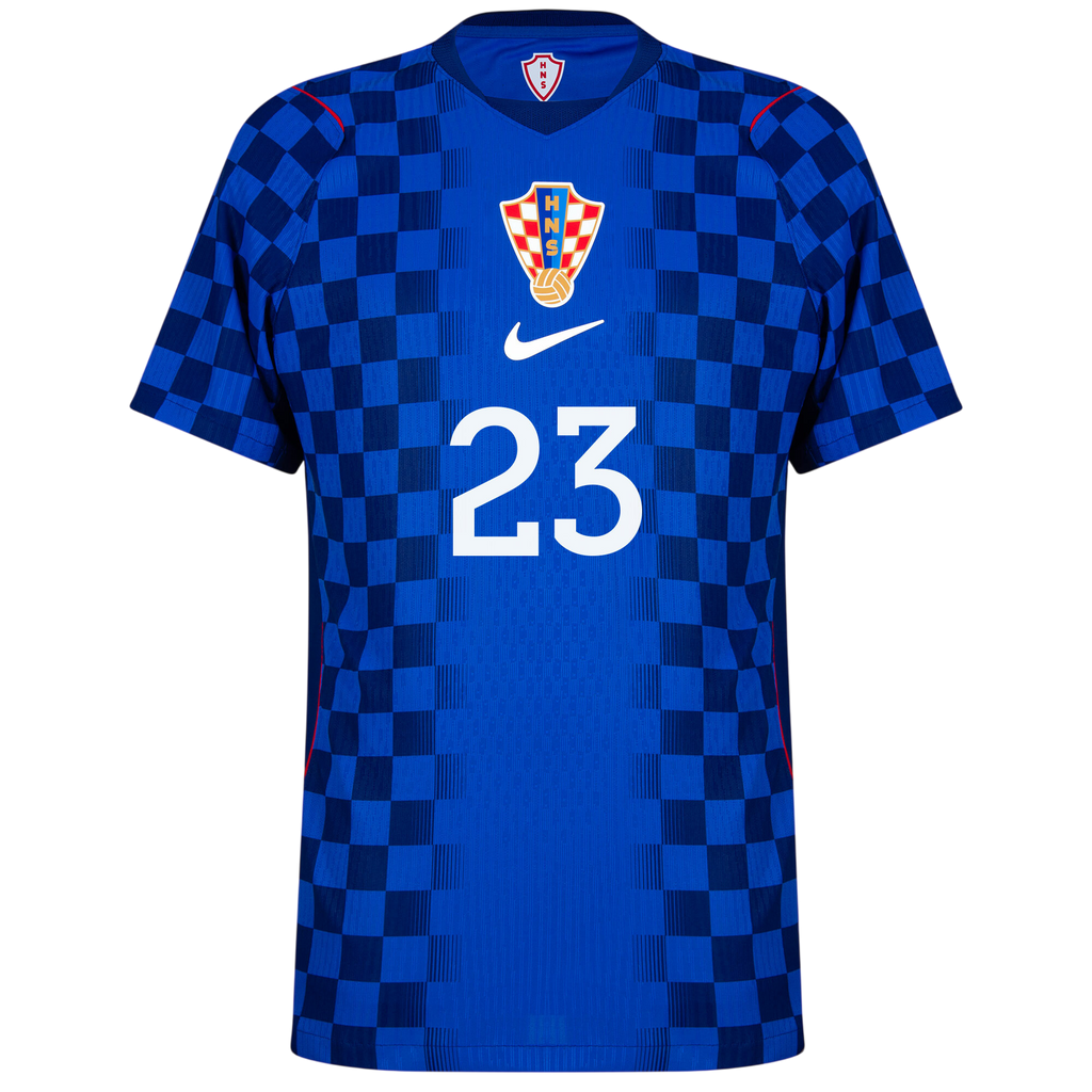 Croatia IVANOVIĆ #23 Away World Cup 2026 Jersey Player's Version Blue Men's