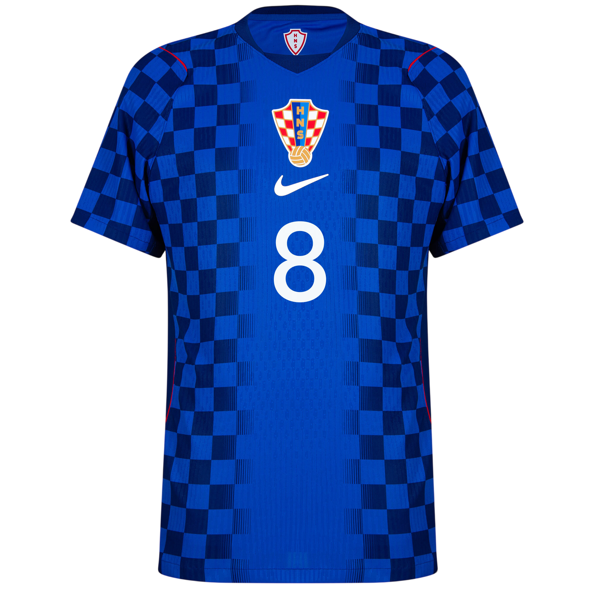 Croatia KOVAČIĆ #8 Away World Cup 2026 Jersey Player's Version Blue Men's