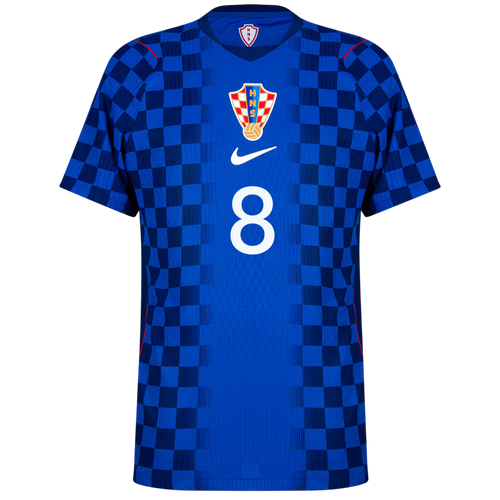Croatia KOVAČIĆ #8 Away World Cup 2026 Jersey Player's Version Blue Men's