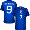 Croatia KRAMARIĆ #9 Away World Cup 2026 Jersey Player's Version Blue Men's