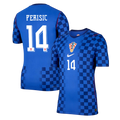 Croatia PERIŠIĆ #14 Away World Cup 2026 Jersey Blue Men's