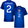 Croatia STANISIC #2 Away World Cup 2026 Jersey Blue Men's