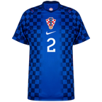 Croatia STANISIC #2 Away World Cup 2026 Jersey Blue Men's
