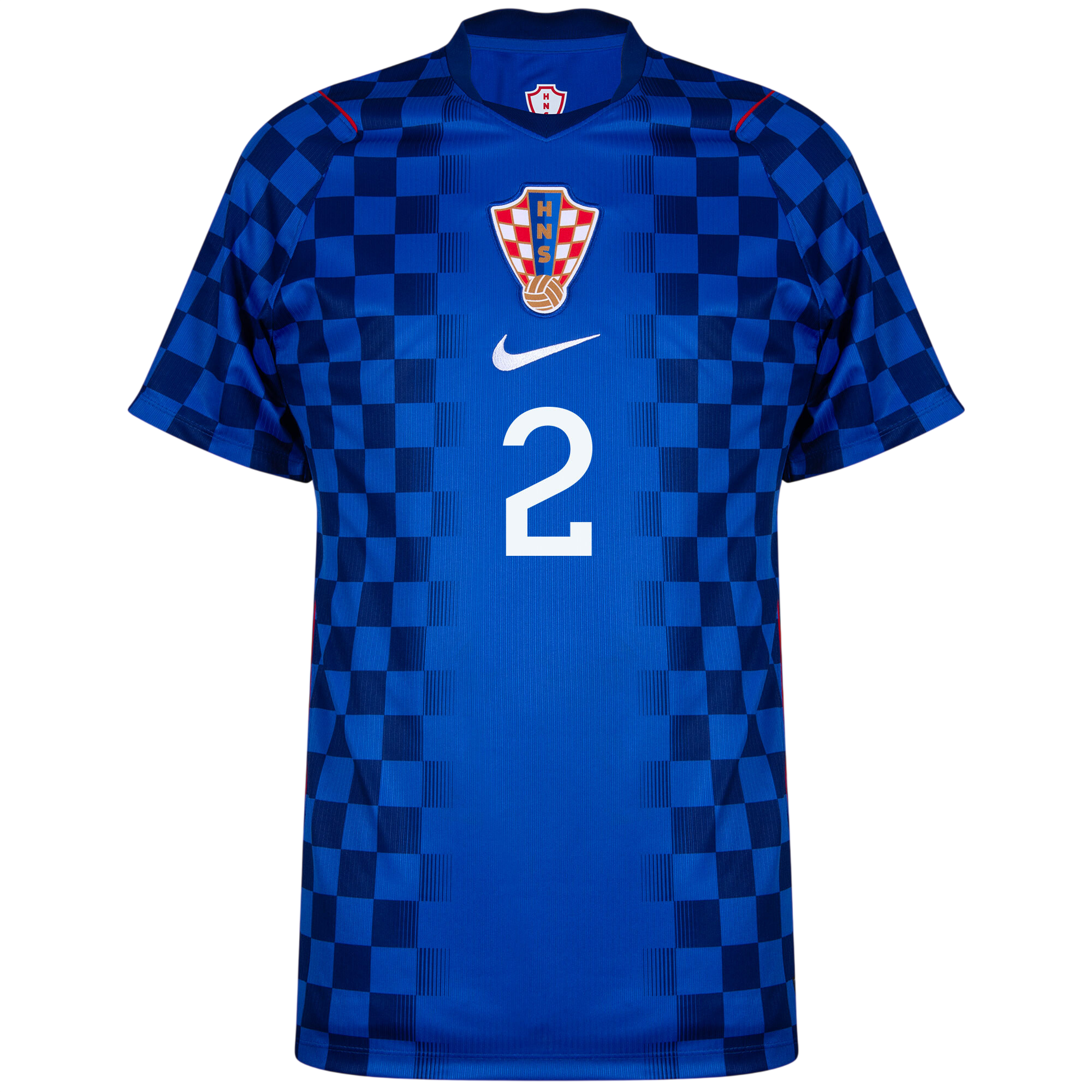 Croatia STANISIC #2 Away World Cup 2026 Jersey Blue Men's