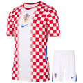 Croatia Home World Cup 2026 Kit Red & White Kids