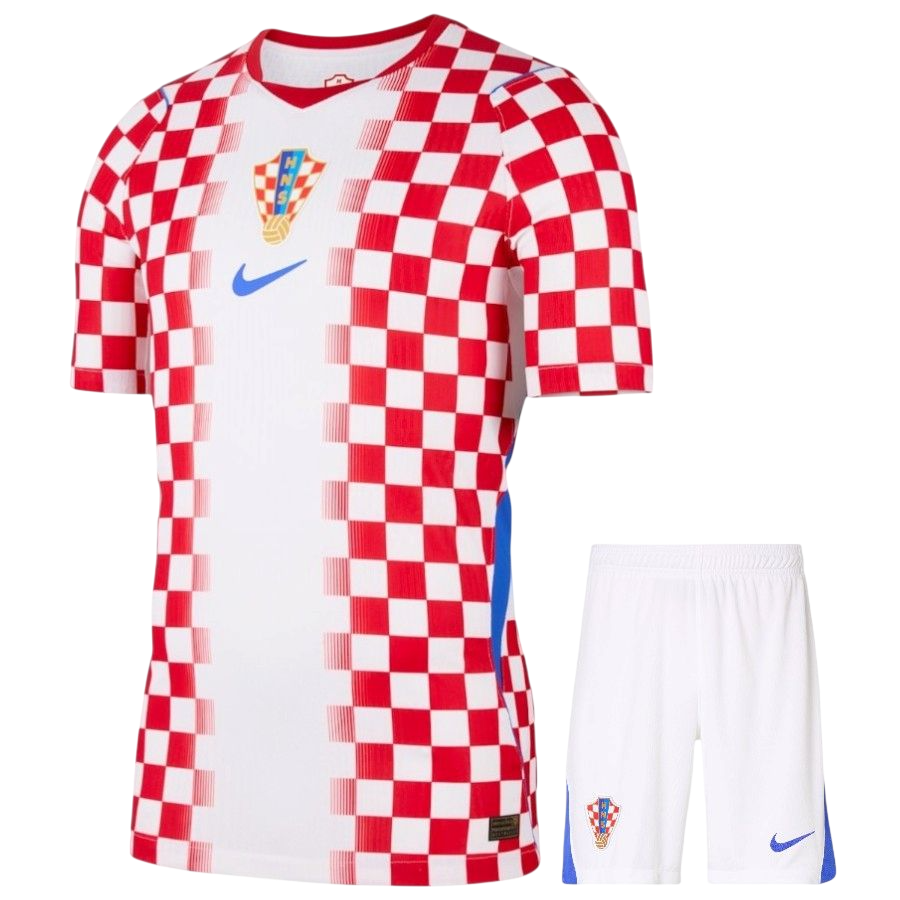 Croatia Home World Cup 2026 Kit Red & White Kids