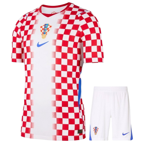 Croatia Home World Cup 2026 Kit Red & White Kids