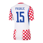 Croatia PASALIC #15 Home World Cup 2026 Jersey Red & White Men's