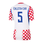 Croatia ĆALETA-CAR #5 Home World Cup 2026 Jersey Red & White Men's