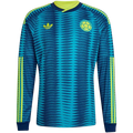 Colombia Away World Cup 2026 Long Sleeve Jersey Blue Men's