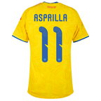 Colombia ASPRILLA #11 Home World Cup 2026 Jersey Player's Version Yellow Men's