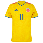 Colombia ASPRILLA #11 Home World Cup 2026 Jersey Player's Version Yellow Men's