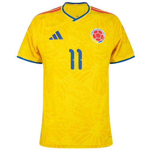 Colombia ASPRILLA #11 Home World Cup 2026 Jersey Player's Version Yellow Men's