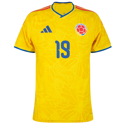Colombia BORRE #19 Home World Cup 2026 Jersey Player's Version Yellow Men's