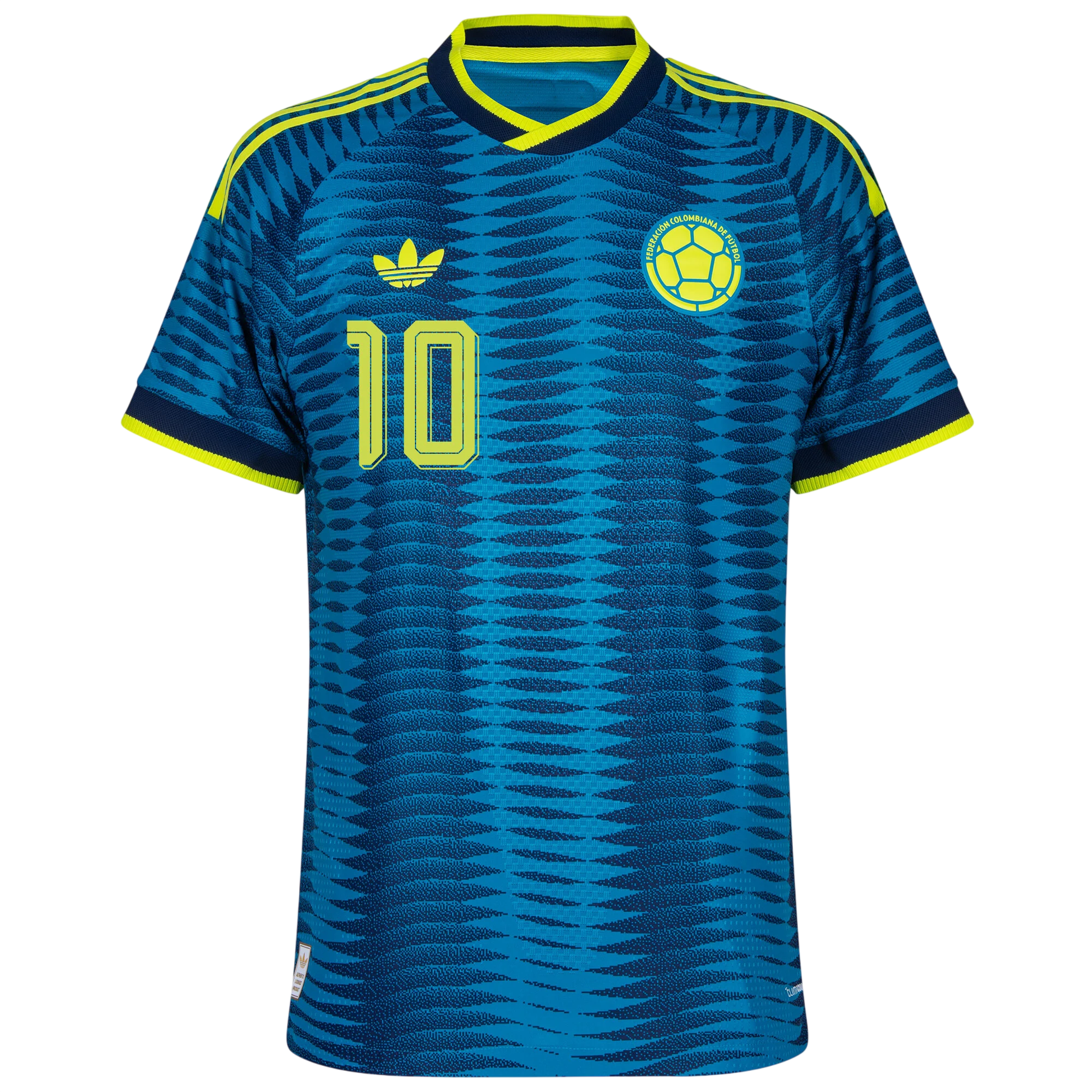 Colombia JAMES #10 Away World Cup 2026 Jersey Player's Version Blue Men's