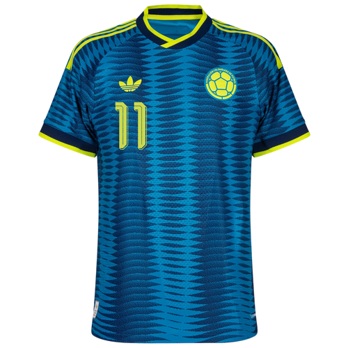Colombia ASPRILLA #11 Away World Cup 2026 Jersey Player's Version Blue Men's