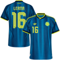 Colombia LERMA #16 Away World Cup 2026 Jersey Player's Version Blue Men's