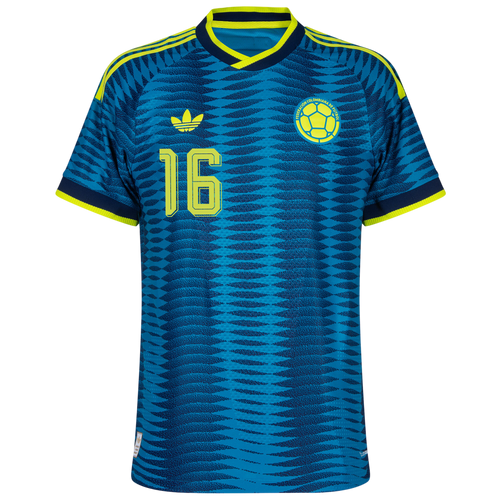 Colombia LERMA #16 Away World Cup 2026 Jersey Player's Version Blue Men's