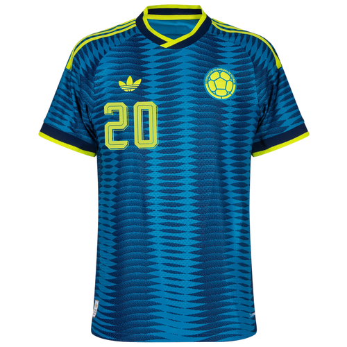 Colombia QUINTERO #20 Away World Cup 2026 Jersey Player's Version Blue Men's
