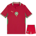 Morocco Home World Cup 2026 Kit Red Kids