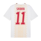 Morocco SAIBARI #11 Away World Cup 2026 Jersey White Men's