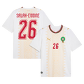 Morocco SALAH-EDDINE #26 Away World Cup 2026 Jersey White Men's