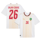 Morocco SALAH-EDDINE #26 Away World Cup 2026 Jersey White Men's